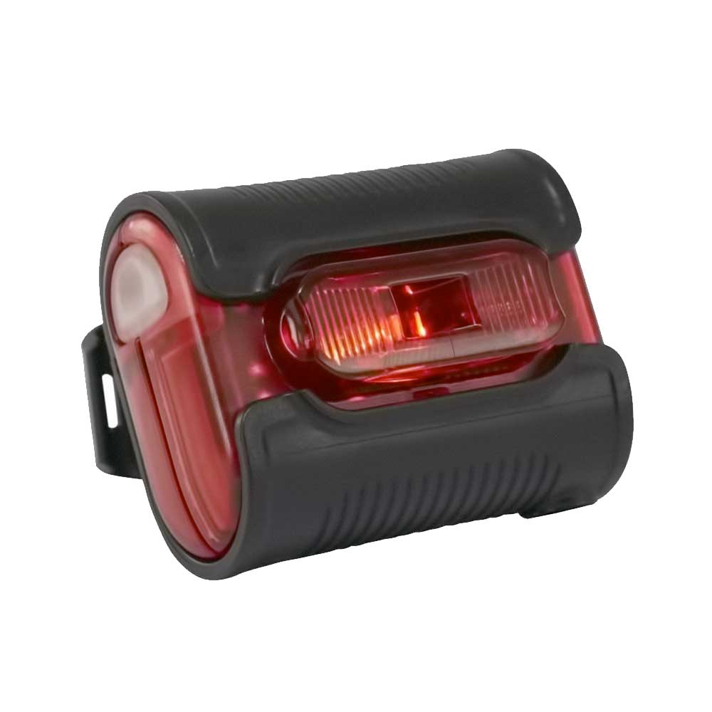 Bush Muller and rear LED light Ixback Senso