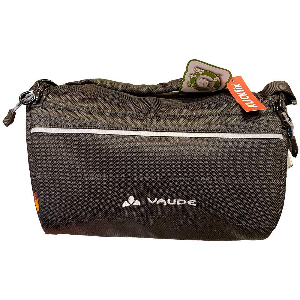 VAUDE Reva Front 5L Handlebar Bag – Klickfix Mount Included - Rain Cover -  Recycled Materials