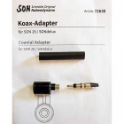 Son Nabendynamo  coaxial adapter incl.coaxial connector male for SON 28 and SONdelux