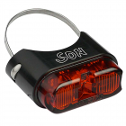 Rear led lamp for dynamo hub - mounting to approved seat post - Son 