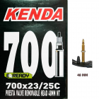 Bicycle inner tube 700x23 / 25 presta valve Kenda