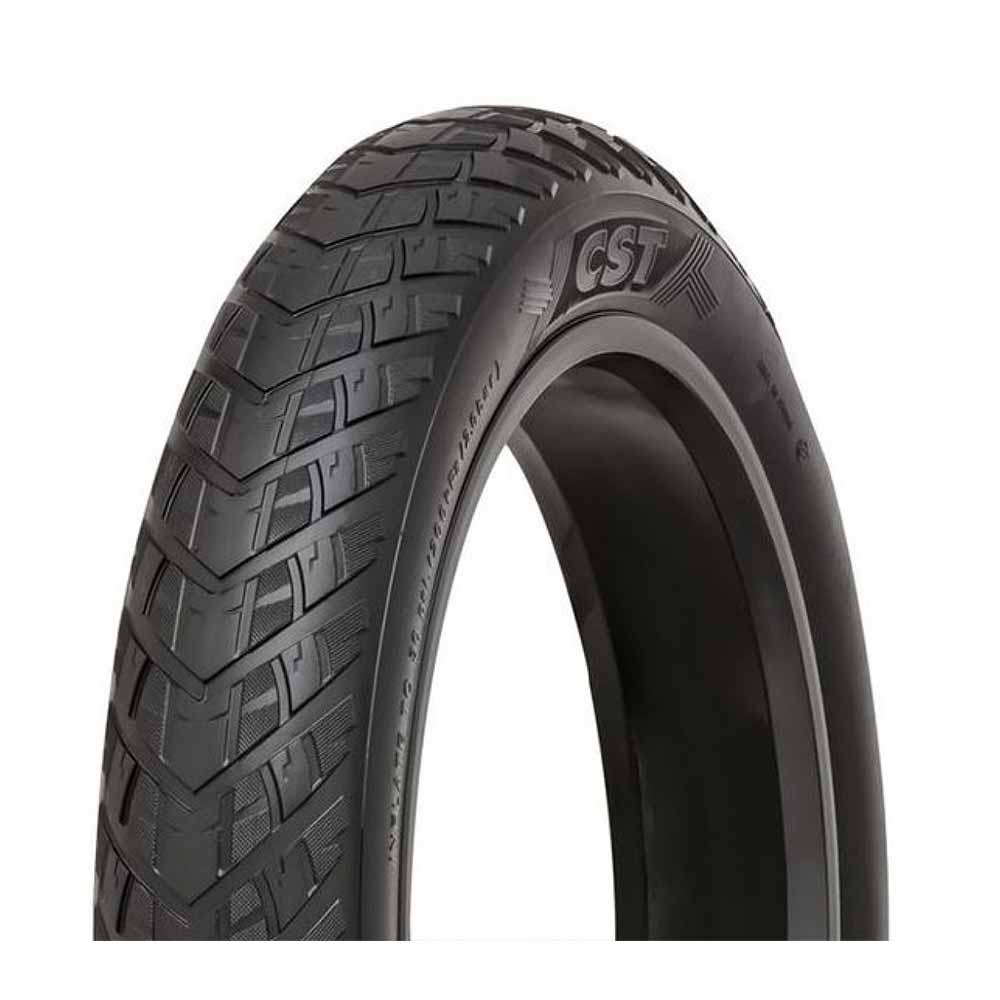 CTC-06 20x3.00 (76-406) Black Tyre With Inner Tube, Rigid Bead For Fat Bikes