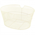 Rms Front oval basket, cream color