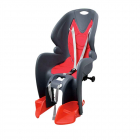 RMS Rear Child Seat Bike Gp Classic Attachment to the Carrier - Black with Red Cover