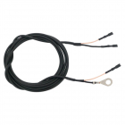 Son coaxial cable with mounted connectors for back lamp 