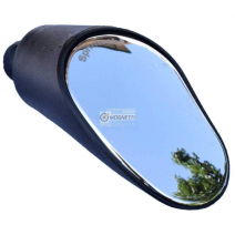 Adjustable reraview mirror for racing cycle