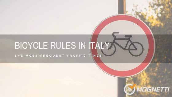 Bicycle rules in Italy: the most frequent traffic fines