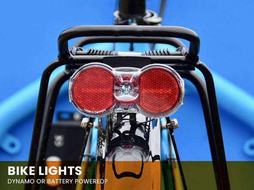 How to choose bike lights: dynamo or battery powered?